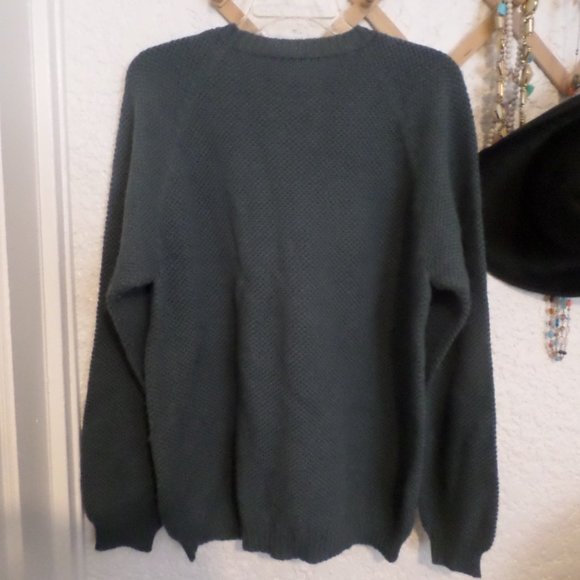 Peruvian Connection 100% Peruvian Alpaca Unisex Crew Neck Sweater Sz XL - Picture 4 of 5